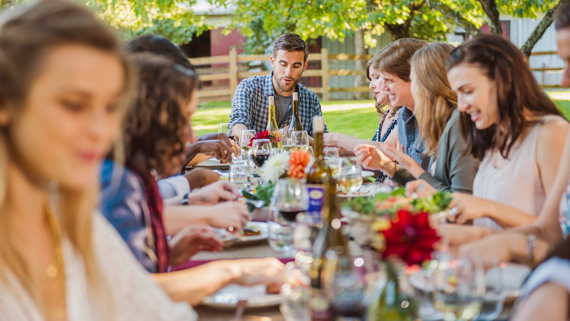 One-time super spray treatment for outdoor events